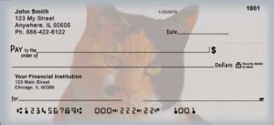 Here is an example of custom Kittens Classic Personal Checks