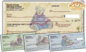 Here is an example of custom Boyds® Bears Checks